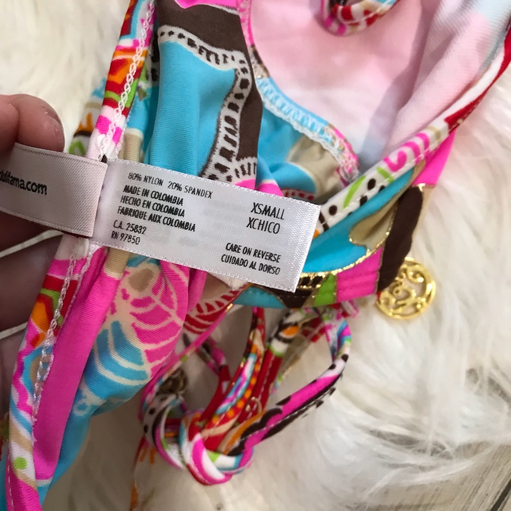 Luli Fama Side Tie Minimal Coverage Bottom - image 5